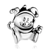 Silver Plating Charms Animal Metal Jewelry Charms European Bracelet Bead for Women Jewelry