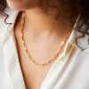 Simple Hip Hop Stainless Steel JewelryNecklace Curb Cuban Link Chain Necklace