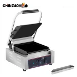 Single Head Small Electric Non-stick Burger Grill Sandwich Panini Griddle
