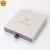 Import Sinicline Wholesale luxury custom logo jewelry box cardboard jewelry packaging box with sponge from China