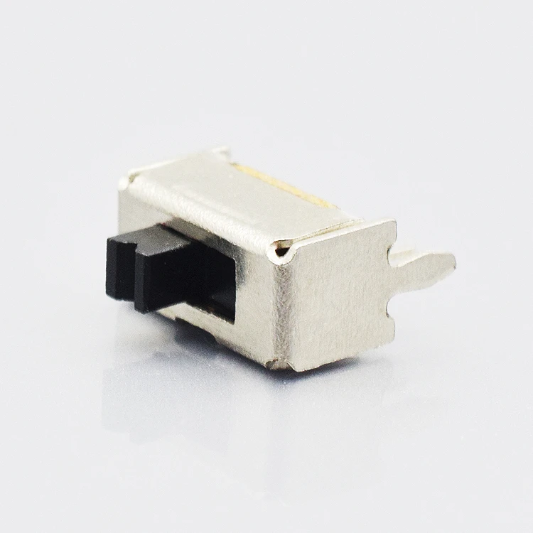 Slide Switch DIP right angle  switch SS12D07 with two position 3 pin