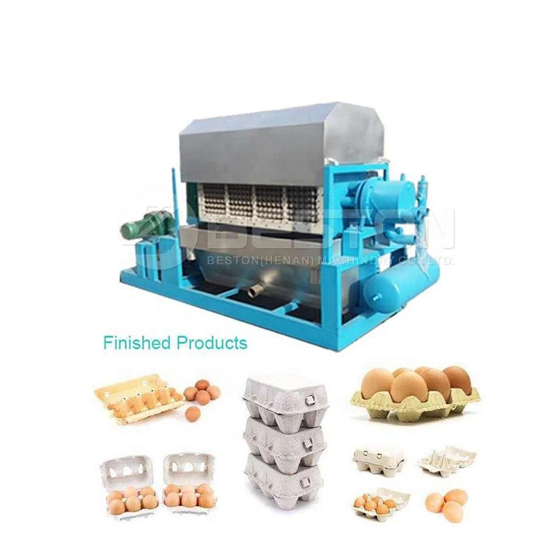 Small Paper Egg Tray Making Machine Paper Pulp Egg Tray Machine Automatic Production Line