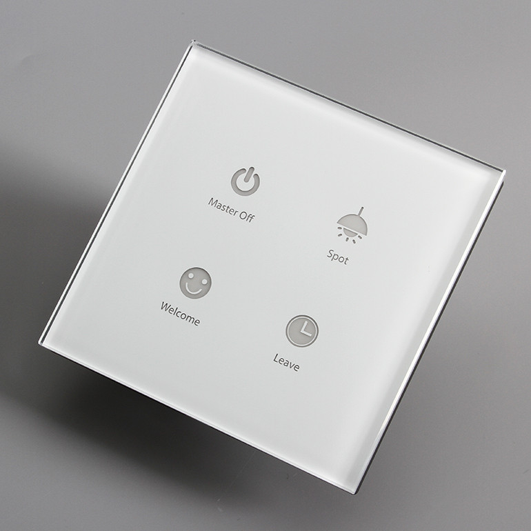 Buy Smart Home Light Modbus Rs485 Wall Switch With Customize Icons And ...