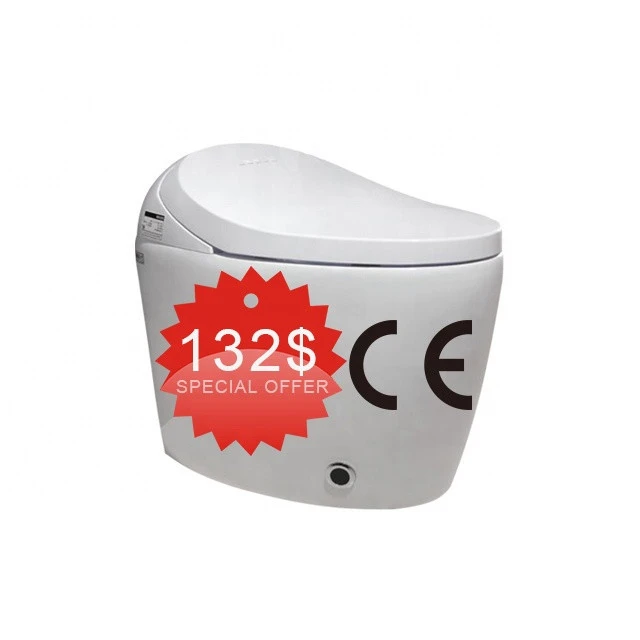 Smart toilet with Automatic flushing and Bidet functions for special offer