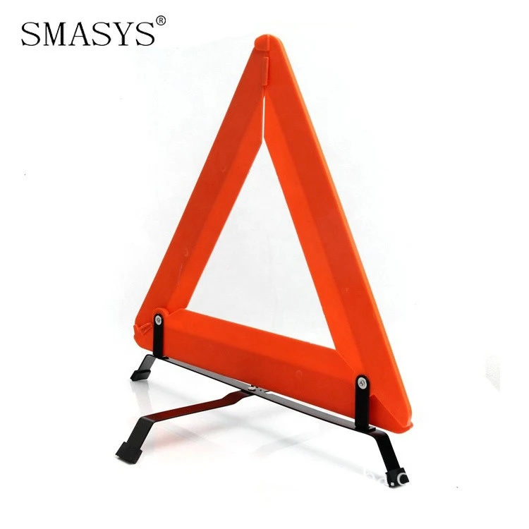 SMASYS Retail Reflective Traffic Warning Triangle Sign Car Triangle