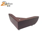 sofa leg footings furniture hardware accessories rustic decorative metal furniture feet small angle wooden furniture legs