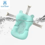Soft Non-slip Baby Bathing Cushion Bathtub Shower Bed for Toddlers Infant Anti-skid Newborn Bath Mat