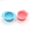 Soft Silicone Bowl with Suction Cup for Baby Kids Toddlers Sucker Bowl
