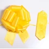 Solid color plastic gift ribbon wrapping pom pom pull bow