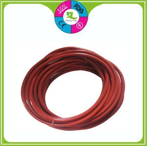 Solid extruded silicone rubber strip rubber band