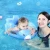 Import Solid Non-Inflatable Baby Swimming Ring 3D Cover Shark With Canopy Removable Tail from China