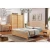 Import Solid Timber Wood Material And Home Furniture Simple General Timber Wood Bed Set from China