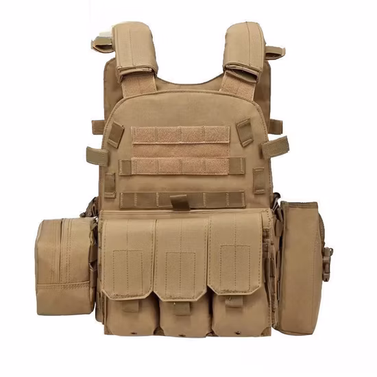 Lightweight Customizable PE Tactical Body Vest Protective Security Safety Armor Gear