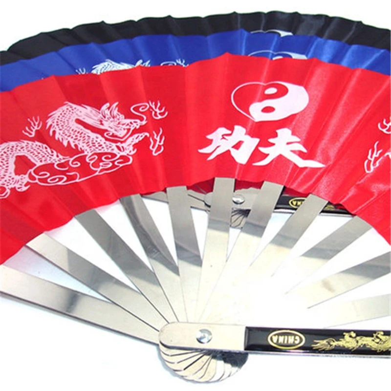 Sports entertainment Fitness Martial arts performance Stainless steel Tai Chi fan