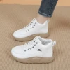 Sports shoes for women in autumn new thick soled versatile running white shoes casual high top womens board shoes