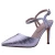 Import Spring and Summer High-heeled Womens Sexy Sparkle Pointy Toe Back Empty Evening Prom Shoes from China