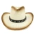 Import Spring Summer Outdoor Brown Spray Paint Breathable Women Panama Hat PU Ring Wide Large Brim Sunbonnet Wholesale Cowboy Straw Hat from China
