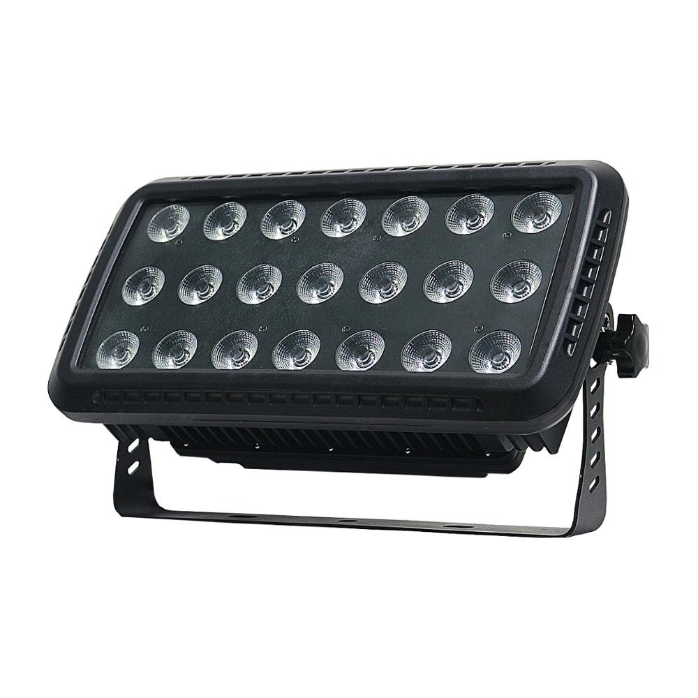 square 21*10w high power led wall washers/showcase light RGBW full color DMX IP65 21pcs LED Square wall washer