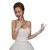 Import ST-0022  Hot sale high quality cheap dress with womens white wedding glovesbridal from China
