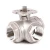 Import Stainless Steel Female NPT 3 Way 1000 wog ball valve from China