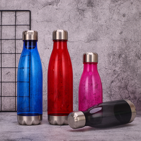 Creative Gifts International - Stainless Steel Twist-Off Cap Water Bottle