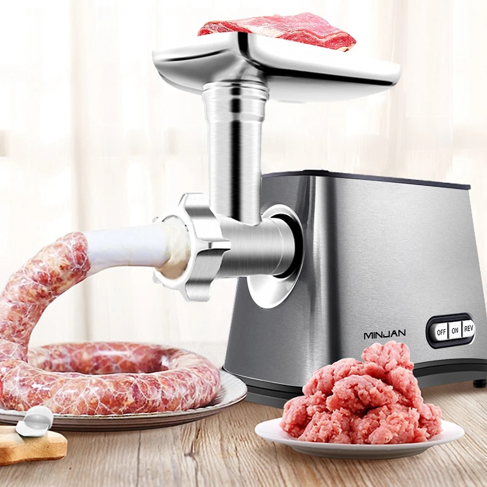 Stainless Steel New Home Kitchen Power Small Electric Meat Grinder Machine