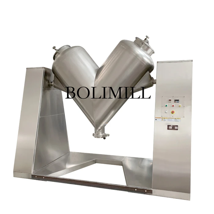 Stainless steel V Type Food Powder Mixer Machine mixing machine