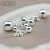 Import Sterling Silver Charms Loose Beads Smooth Beads Round Beads from China