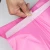 Stock supply 25x35CM fasion plastic pink color poly express packing mailing bags