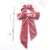 Import Stretch velvet fabric long ribbon women&#x27;s large intestine head rope bow hair band from China