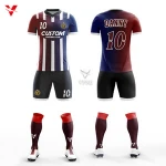Sublimation Printed Football Shirt OEM Custom Made Soccer Jerseys Soccer Kits Uniform Team Shirt Soccer Wear