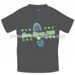 Sublimation Printing T Shirt Custom Your Own Logo Charm T shirt China factory OEM Service 100% Polyester Sports T-shirts