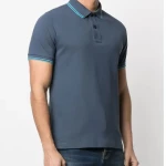 Summer New Mens T Short-sleeved Colorful Comfort Polo T Shirt Print Mens Cotton T Shirt