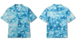 Summer Printed Short Sleeve Casual Mens Shirts