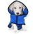 Import Super Water Absorption Wearable Pet Drying Coat Bathrobe Dog Walk Bath Shower Microfiber towels for Small Medium Large from China