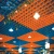 Import Supermarket ventilate grid ceiling with special design layout from China