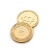 Import supplies custom blanks engraving souvenir gold coin from China