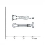 Surgical dental equipment extracting robot forceps instruments blepharoplasty surgical set