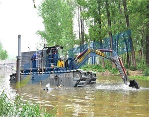 Swamp Buggy Excavator, Amphibious/Amphibian Excavator, canal dredger