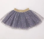 Sweet Sequins Star Baby Girls Tulle Tutu Skirt