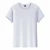 T-shirt custom printed Ice silk white men casual OPP bag packaging custom logo free silkscreen printed T-shirt