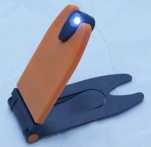 Target Adjustable LED mini Clip on Book Light Folding ZT-5806