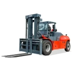 Tder Fuel Consumption 20 Ton Diesel Forklifts with Side Shift Position Fork