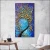 Import texure knife 3D flower wall art oil painting hand painted gold money tree oil painting home decor cuadros canvas dafen oil paint from China
