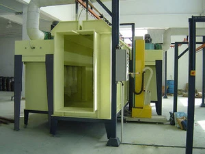 the plastics powder coating line for metal coating machinery