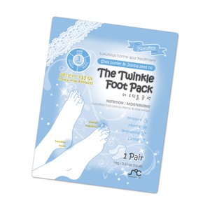 The Twinkle Foot Pack / sock style foot mask / moisturizing & heating