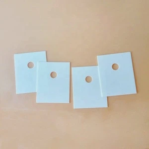 Thickness 1mm Alumina Al2O3 Ceramic Chip with Electrical Insulation