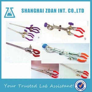 Three Fingers Clamp (Shank) Die-cast alloy Adjustable lab clamp