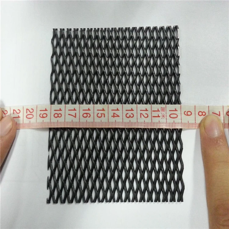 Titanium expanded mesh electrode mesh sheet for electrolysis