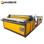 toilet paper jumbo roll coreless processing slitter machine